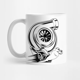 turbo snail speed race Mug